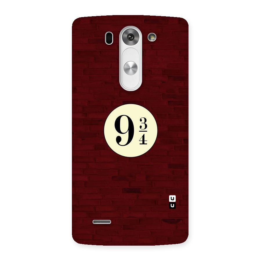 Red Wall Express Back Case for LG G3 Mini