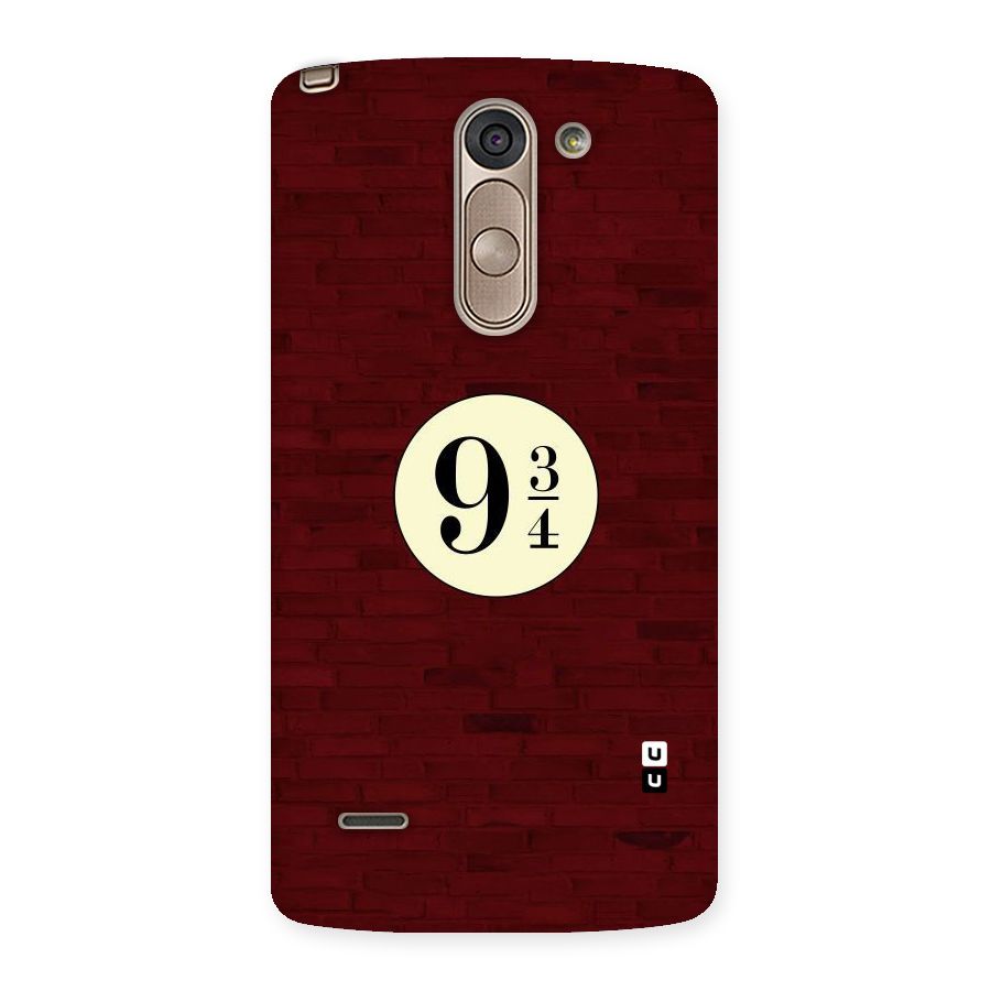 Red Wall Express Back Case for LG G3 Stylus