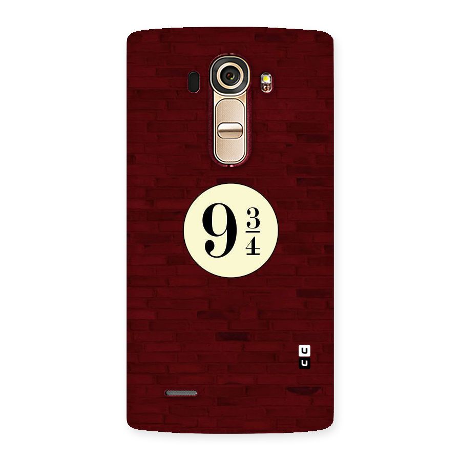 Red Wall Express Back Case for LG G4