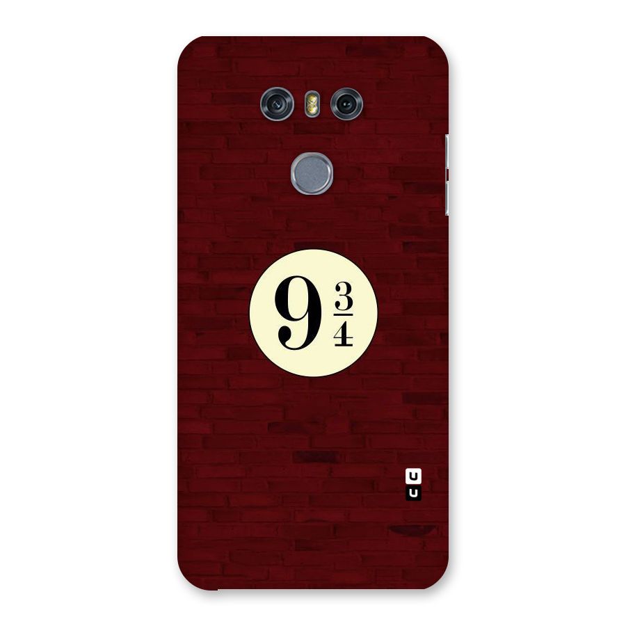 Red Wall Express Back Case for LG G6