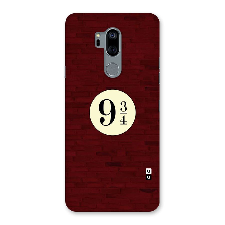 Red Wall Express Back Case for LG G7