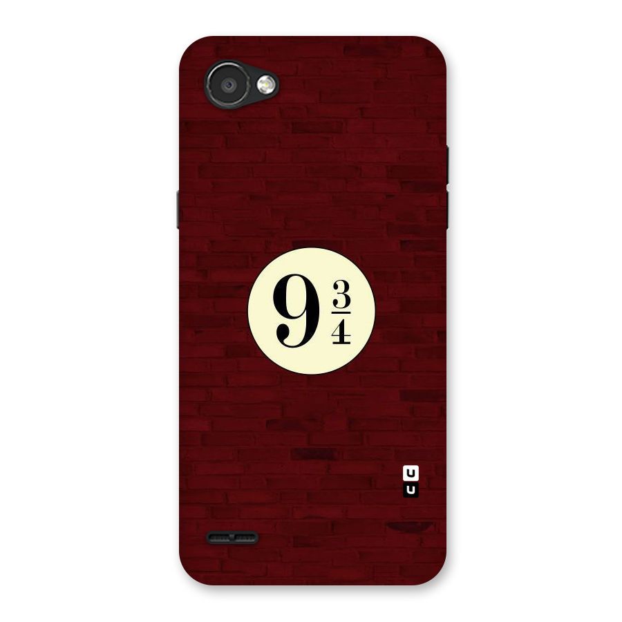 Red Wall Express Back Case for LG Q6