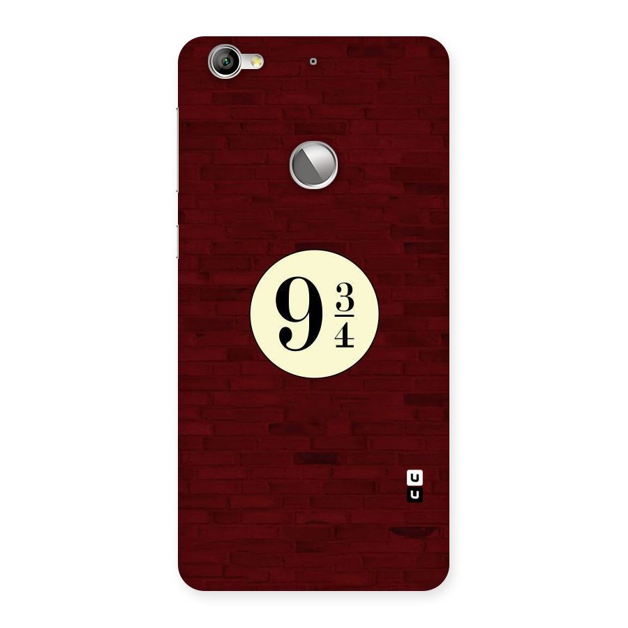 Red Wall Express Back Case for LeTV Le 1s