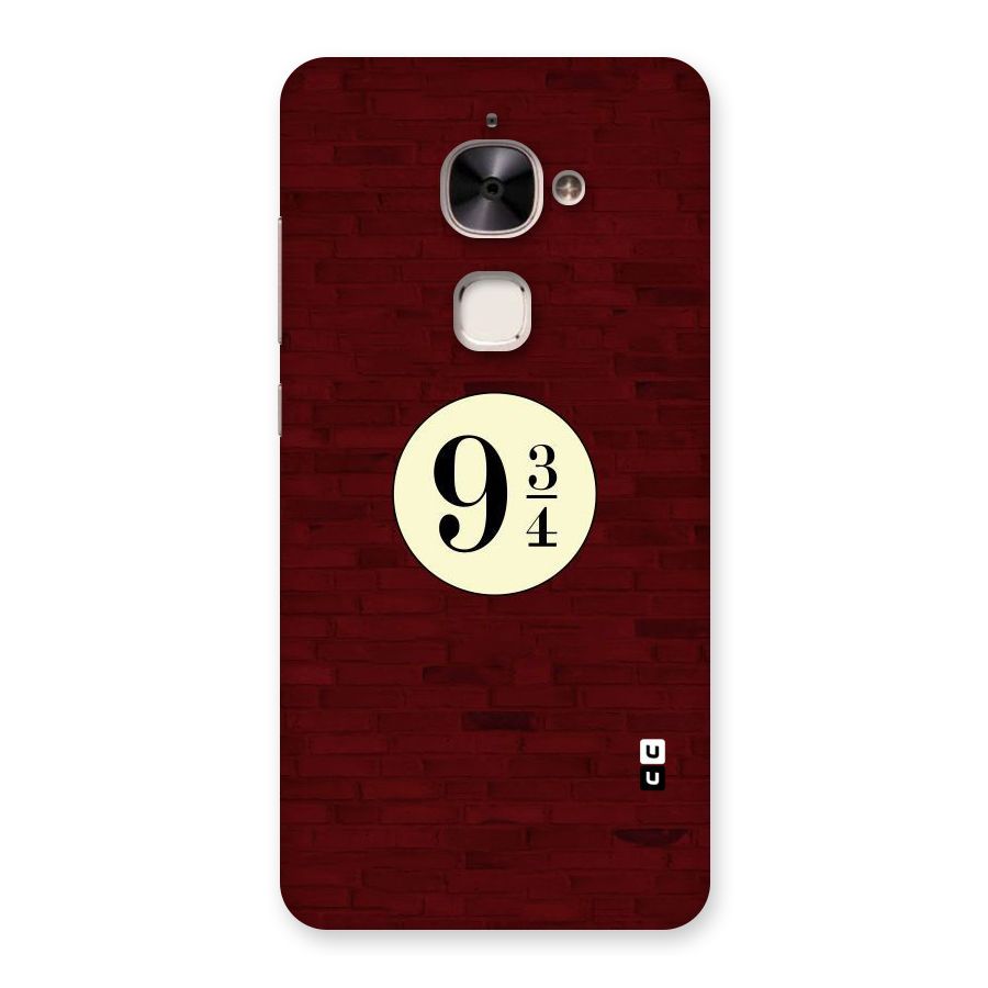 Red Wall Express Back Case for Le 2