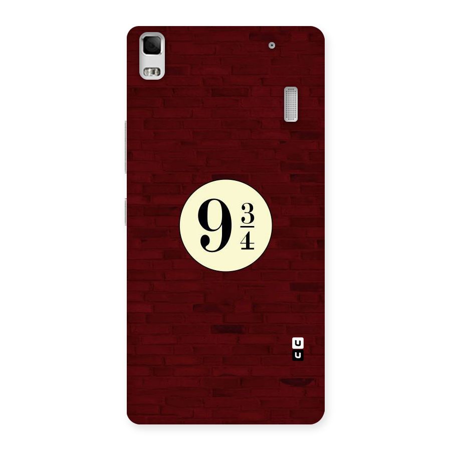 Red Wall Express Back Case for Lenovo A7000