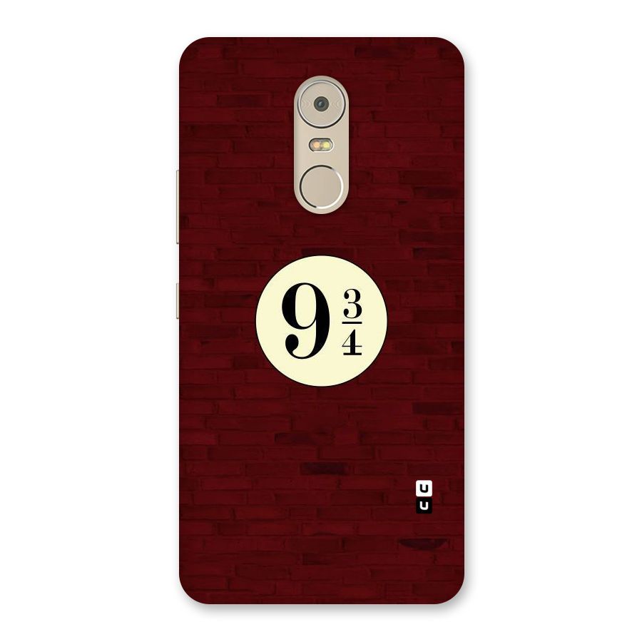 Red Wall Express Back Case for Lenovo K6 Note