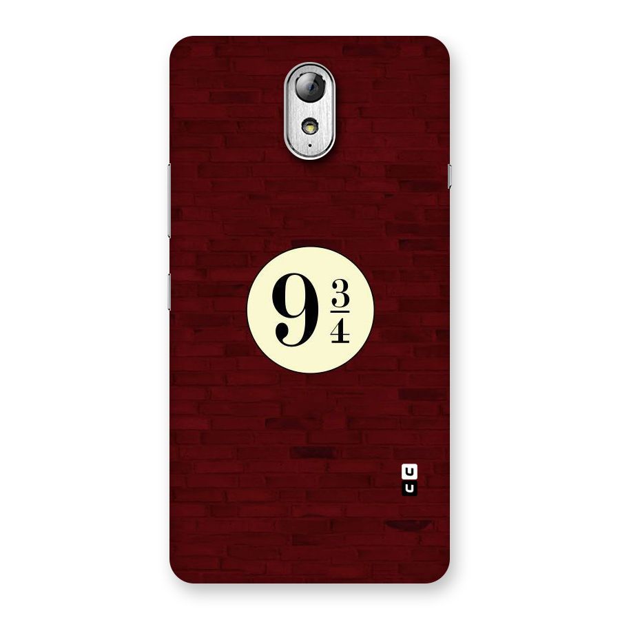 Red Wall Express Back Case for Lenovo Vibe P1M