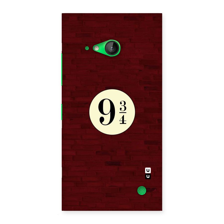 Red Wall Express Back Case for Lumia 730