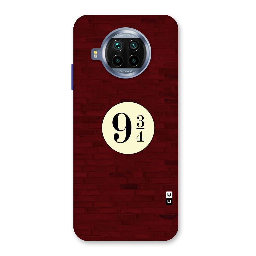Red Wall Express Back Case for Mi 10i