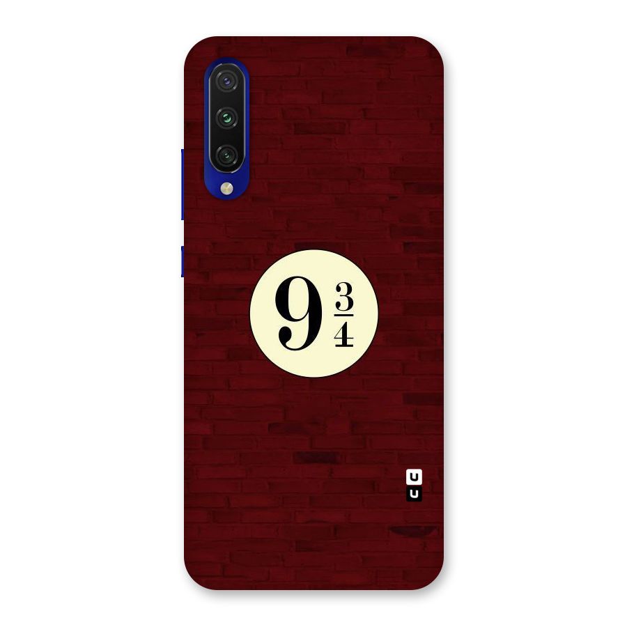Red Wall Express Back Case for Mi A3