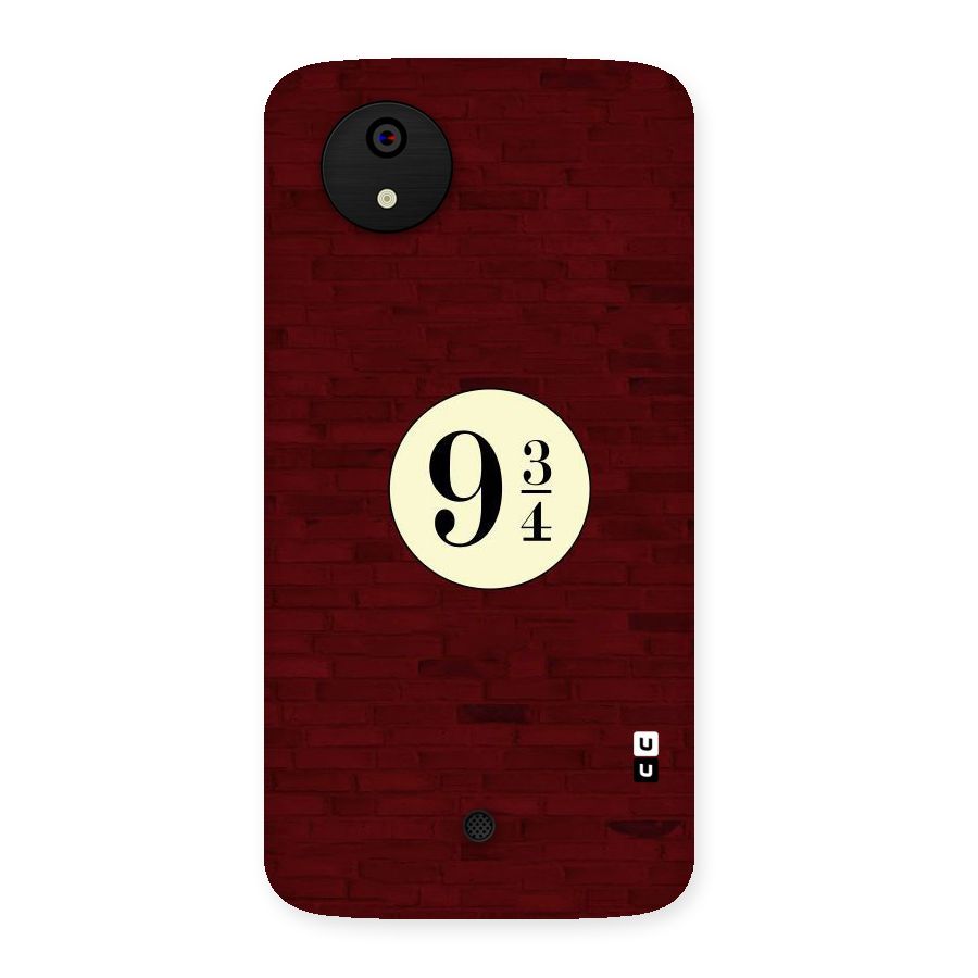 Red Wall Express Back Case for Micromax Canvas A1