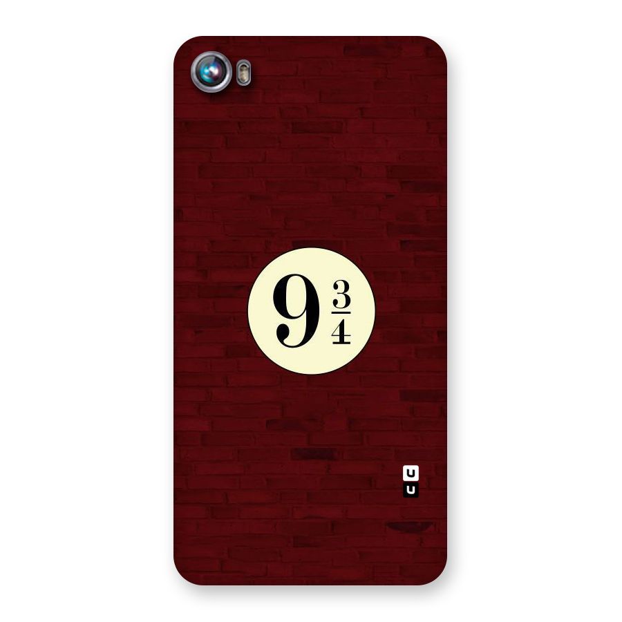Red Wall Express Back Case for Micromax Canvas Fire 4 A107