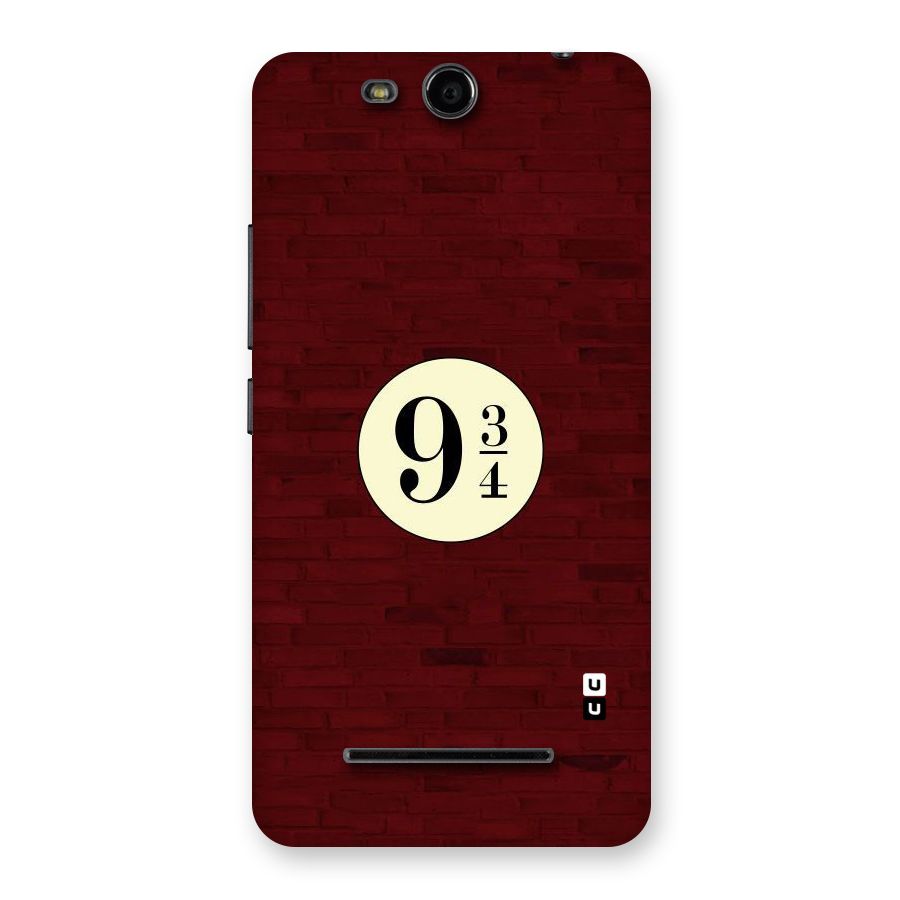 Red Wall Express Back Case for Micromax Canvas Juice 3 Q392