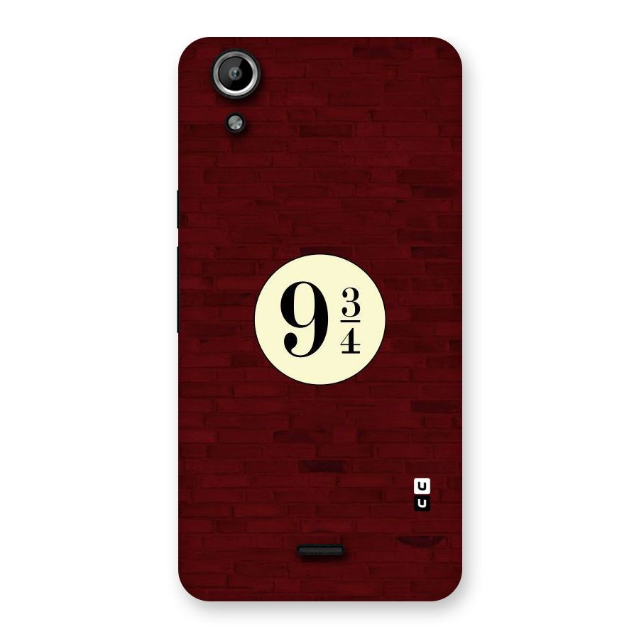 Red Wall Express Back Case for Micromax Canvas Selfie Lens Q345