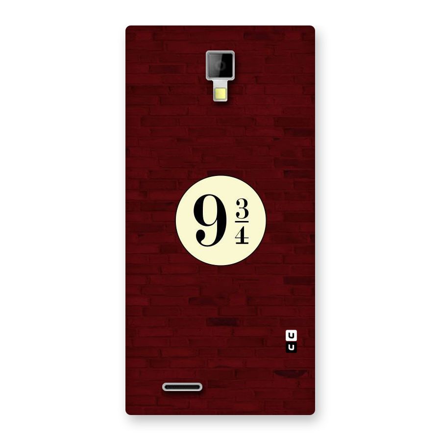 Red Wall Express Back Case for Micromax Canvas Xpress A99