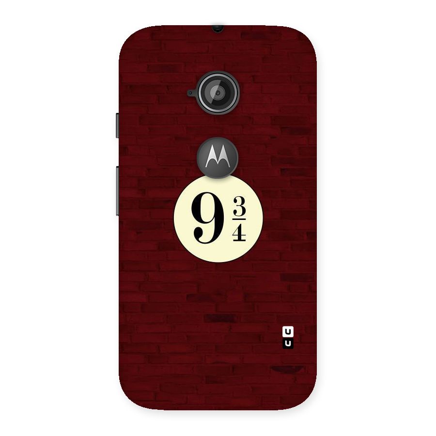 Red Wall Express Back Case for Moto E 2nd Gen