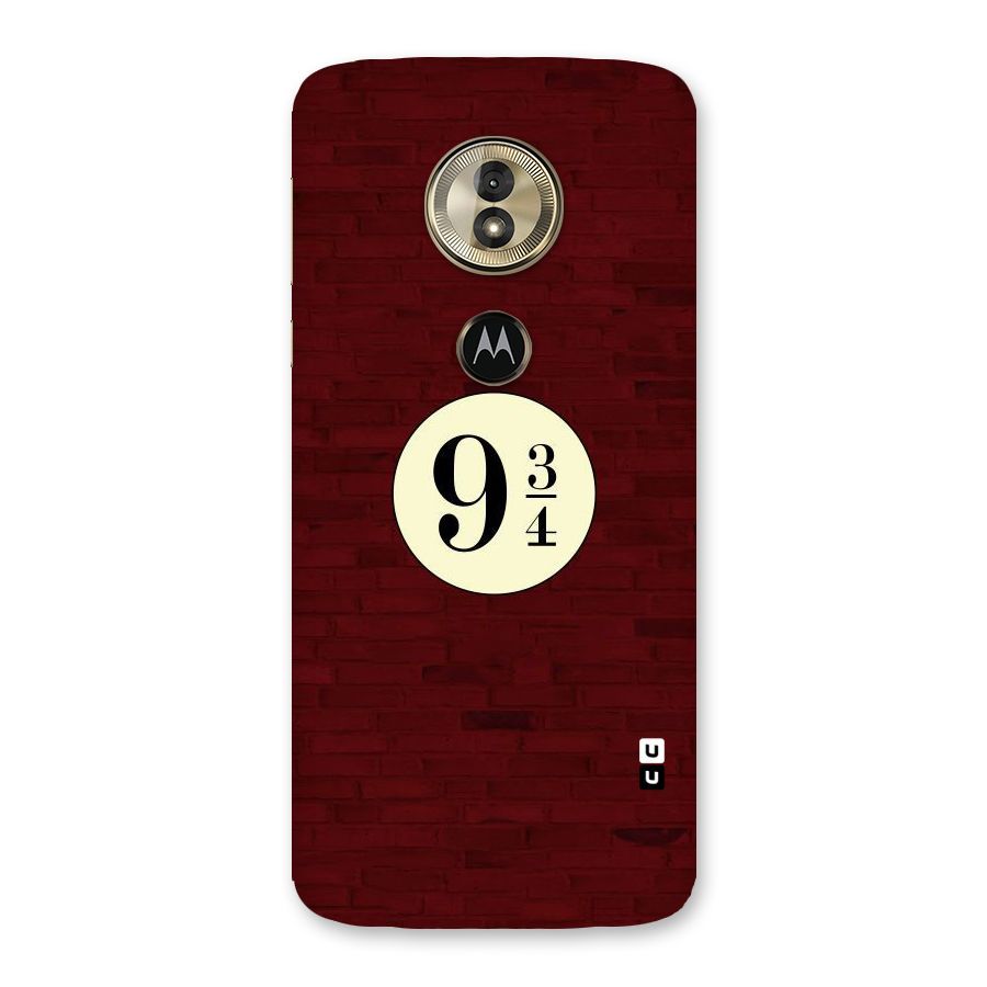 Red Wall Express Back Case for Moto G6 Play