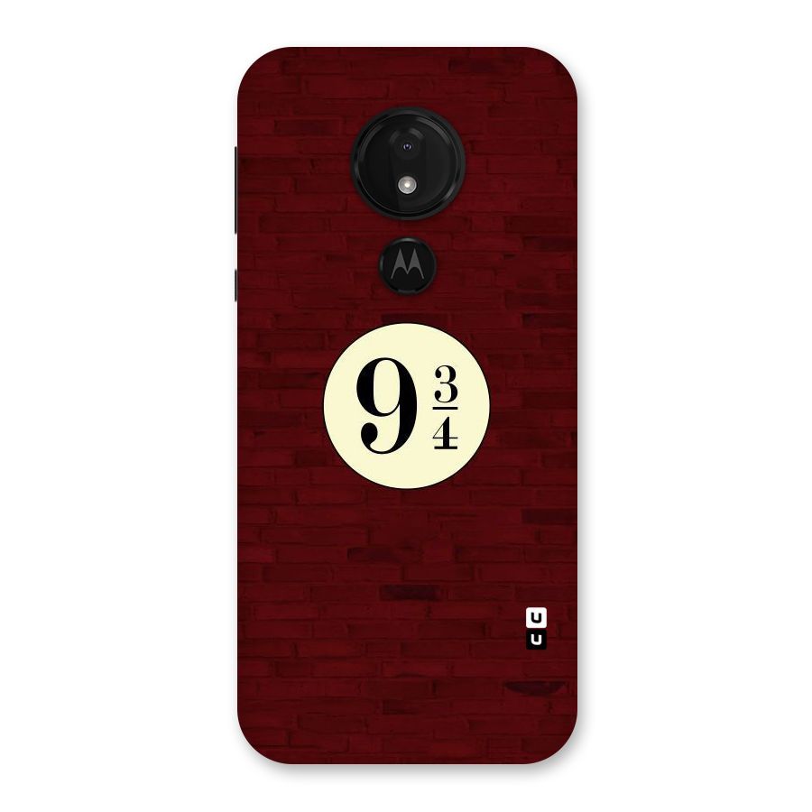 Red Wall Express Back Case for Moto G7 Power