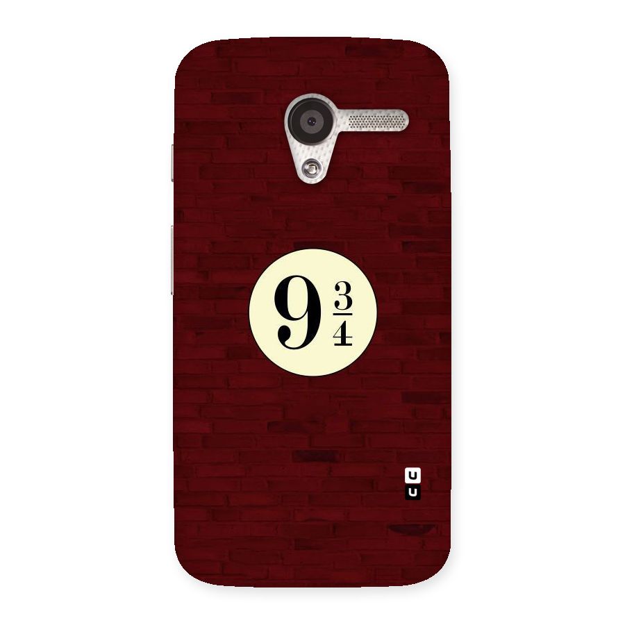 Red Wall Express Back Case for Moto X