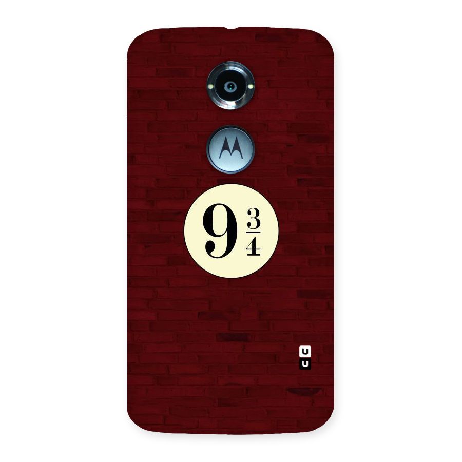 Red Wall Express Back Case for Moto X 2nd Gen