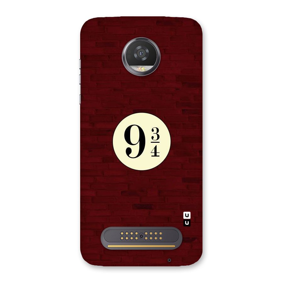 Red Wall Express Back Case for Moto Z2 Play