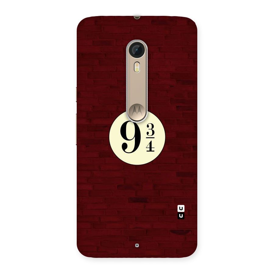Red Wall Express Back Case for Motorola Moto X Style