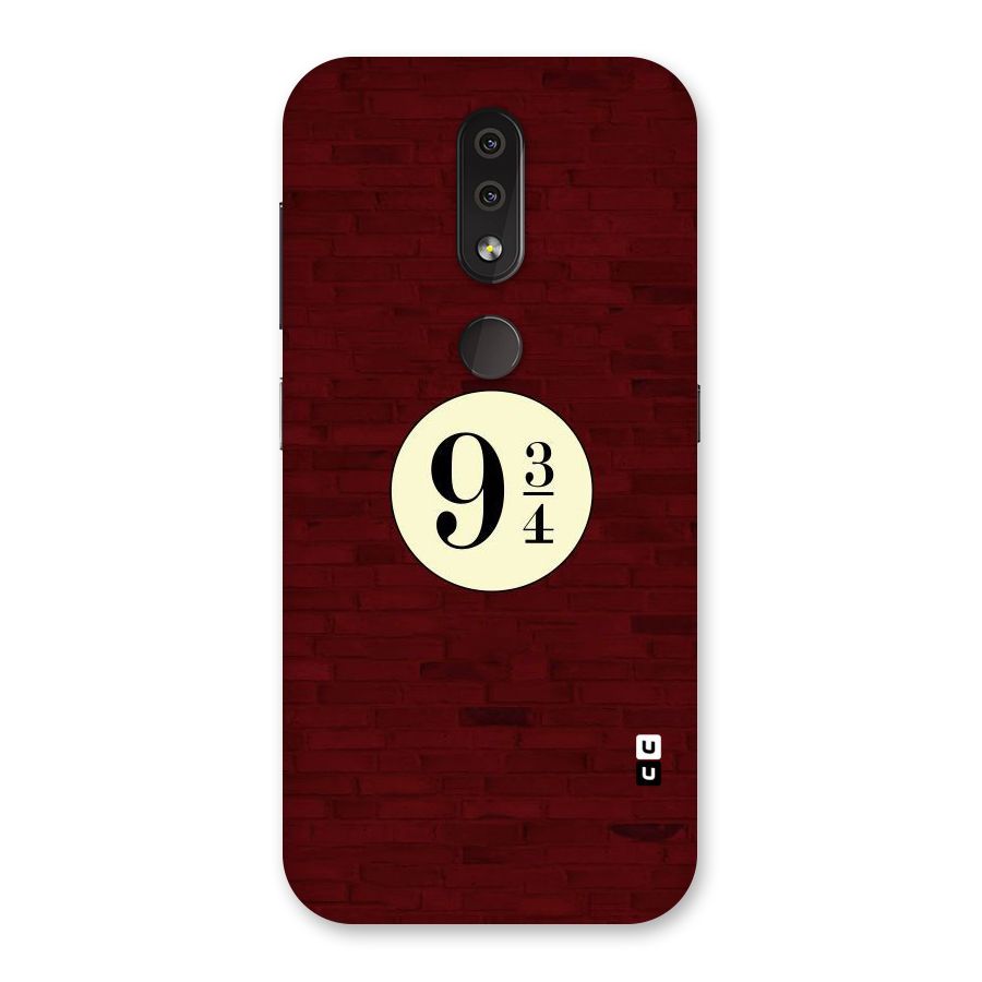 Red Wall Express Back Case for Nokia 4.2