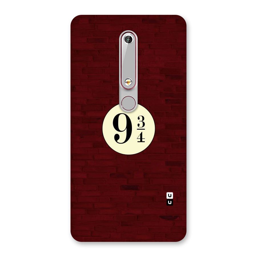 Red Wall Express Back Case for Nokia 6.1