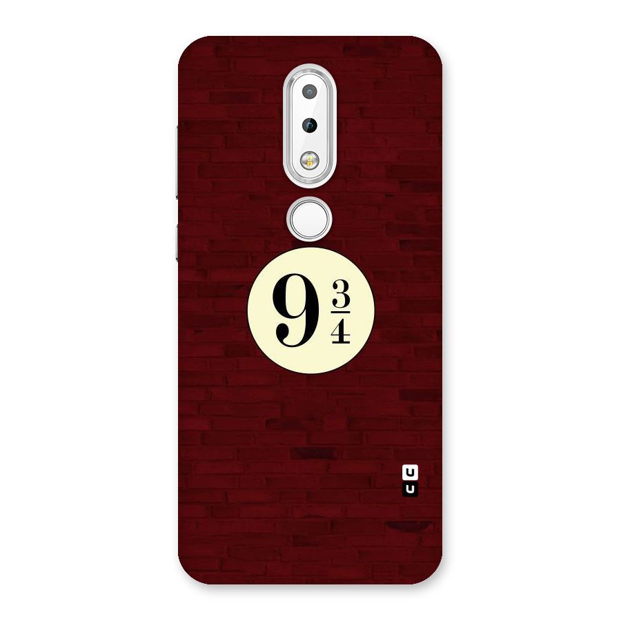 Red Wall Express Back Case for Nokia 6.1 Plus