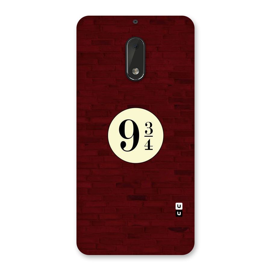 Red Wall Express Back Case for Nokia 6