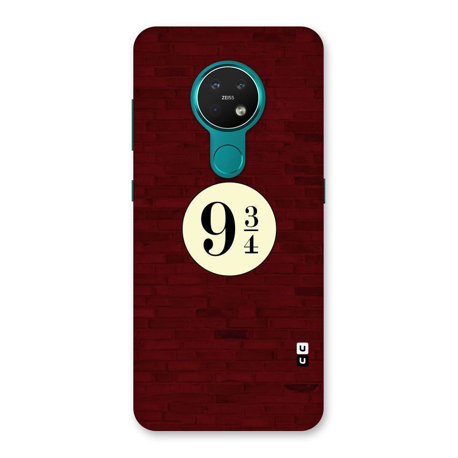Red Wall Express Back Case for Nokia 7.2