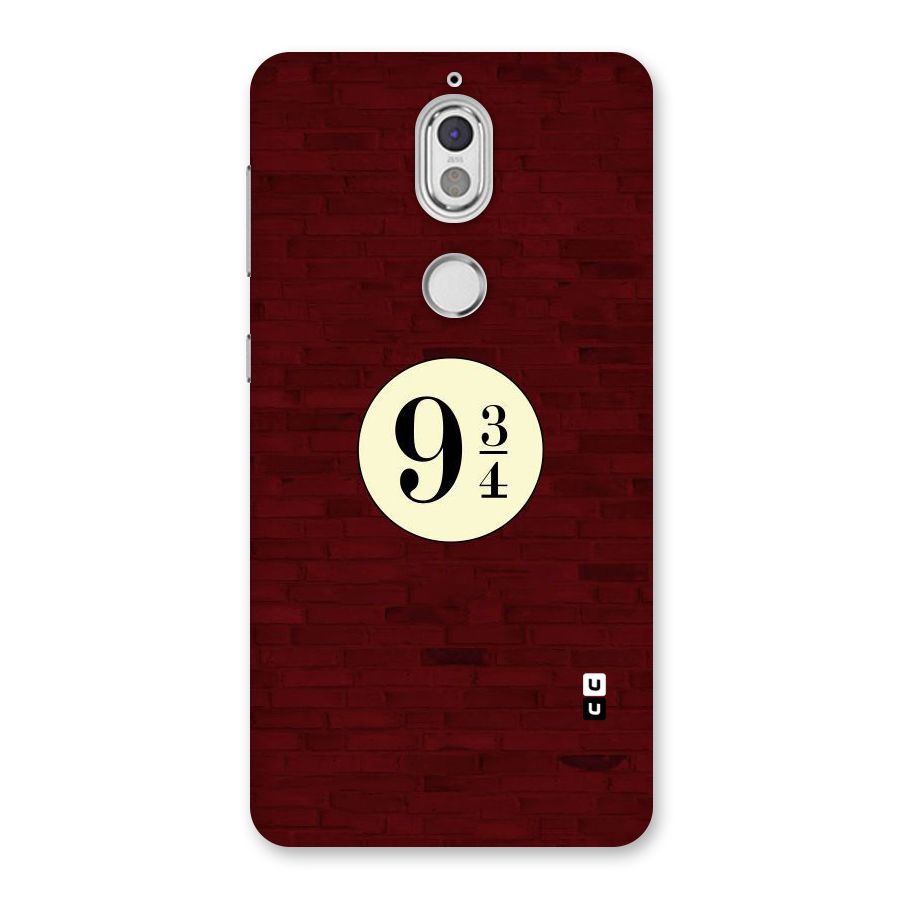 Red Wall Express Back Case for Nokia 7