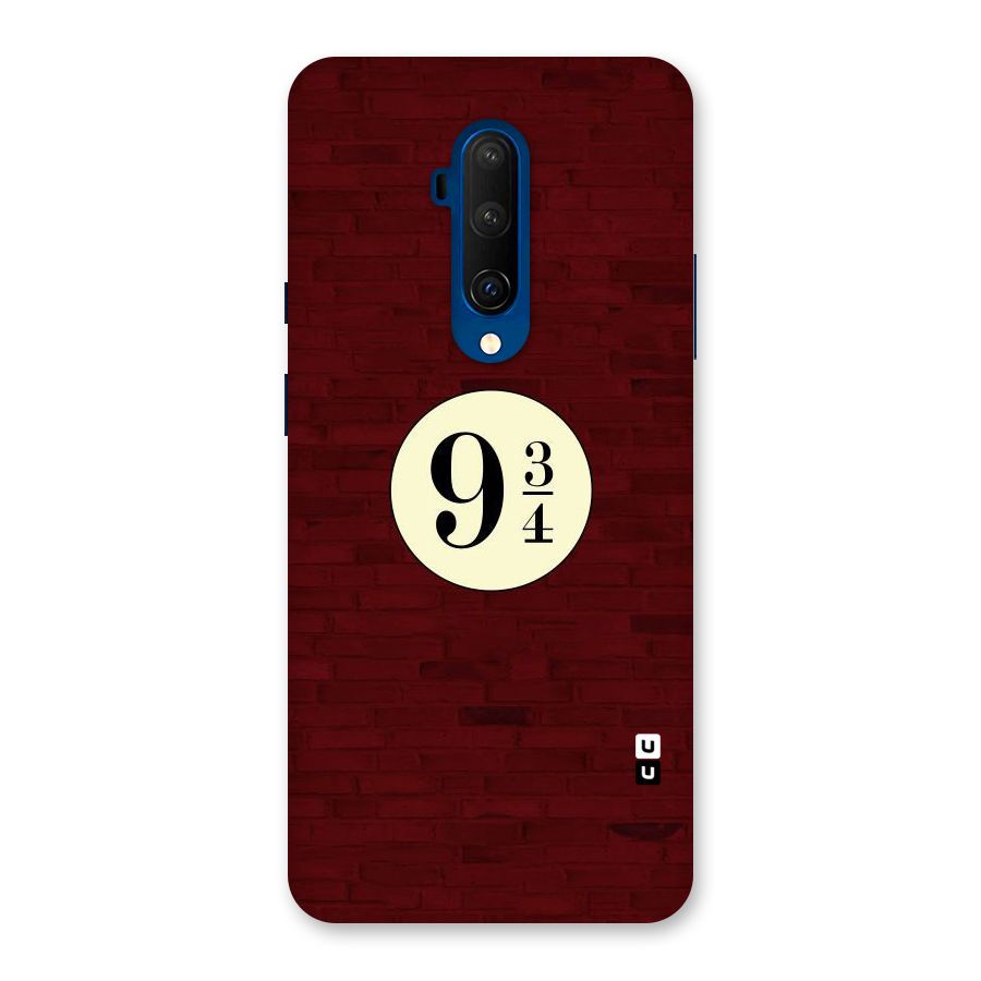 Red Wall Express Back Case for OnePlus 7T Pro