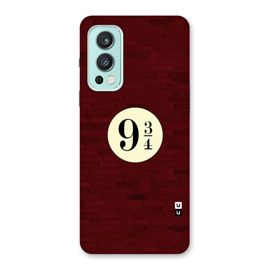 Red Wall Express Back Case for OnePlus Nord 2 5G