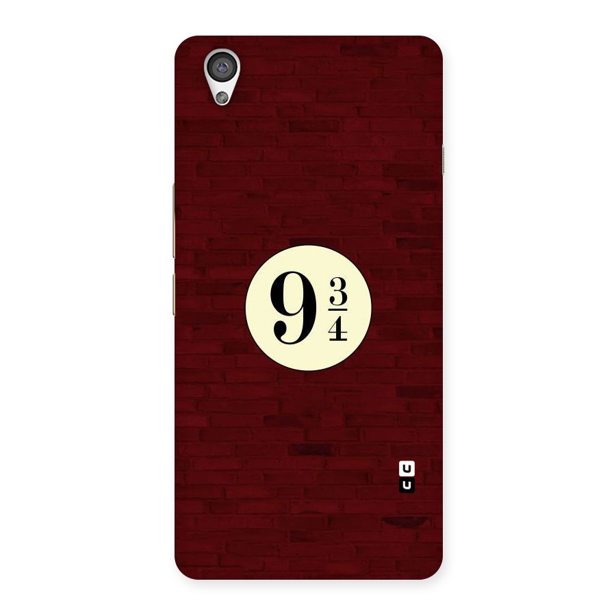 Red Wall Express Back Case for OnePlus X