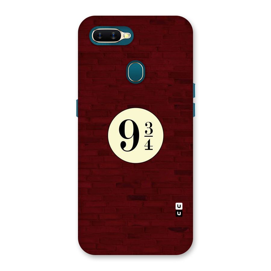 Red Wall Express Back Case for Oppo A11k