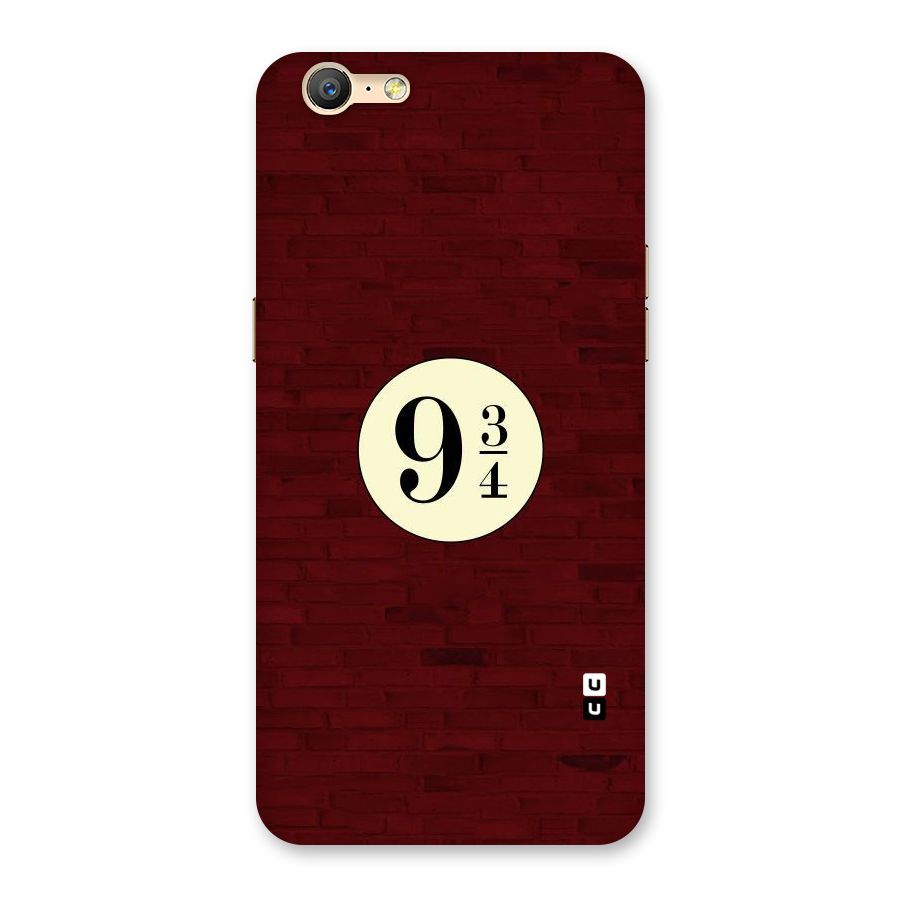 Red Wall Express Back Case for Oppo A39