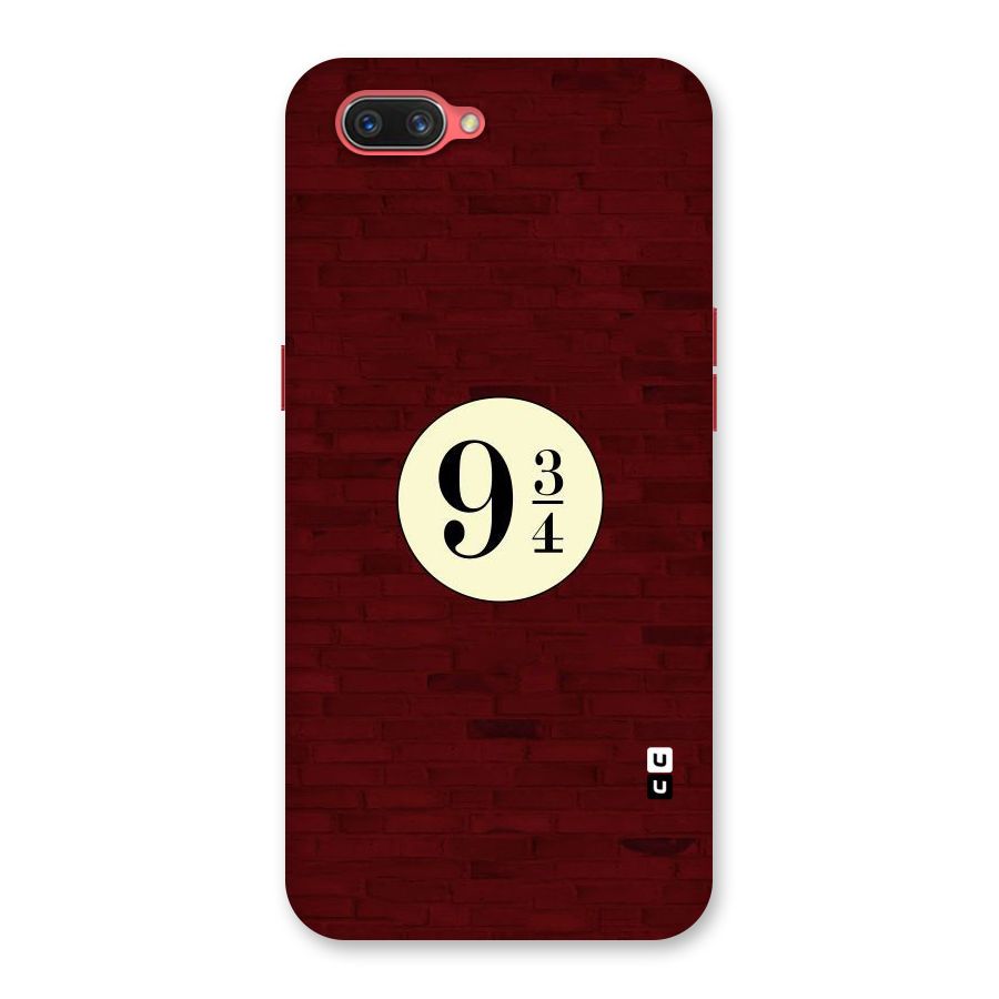 Red Wall Express Back Case for Oppo A3s