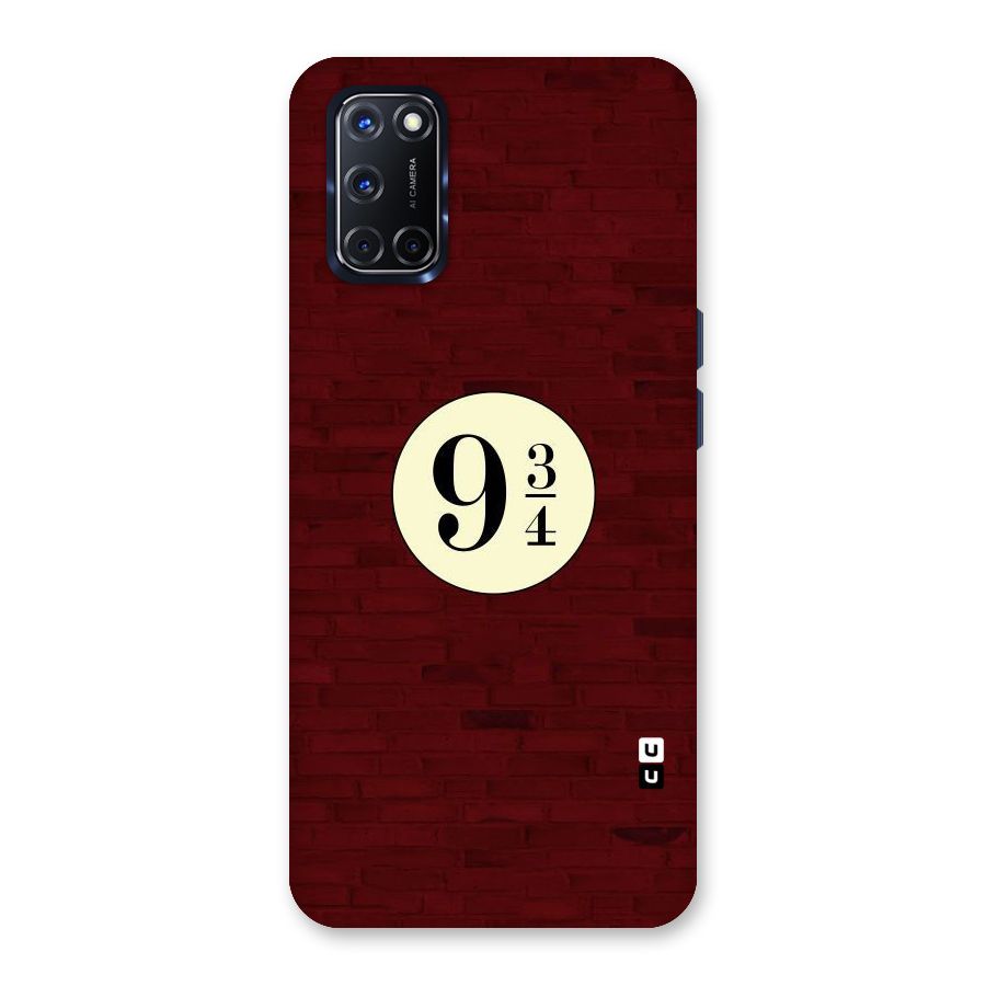 Red Wall Express Back Case for Oppo A52