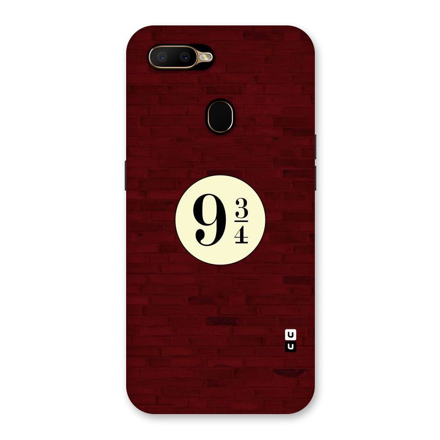 Red Wall Express Back Case for Oppo A5s