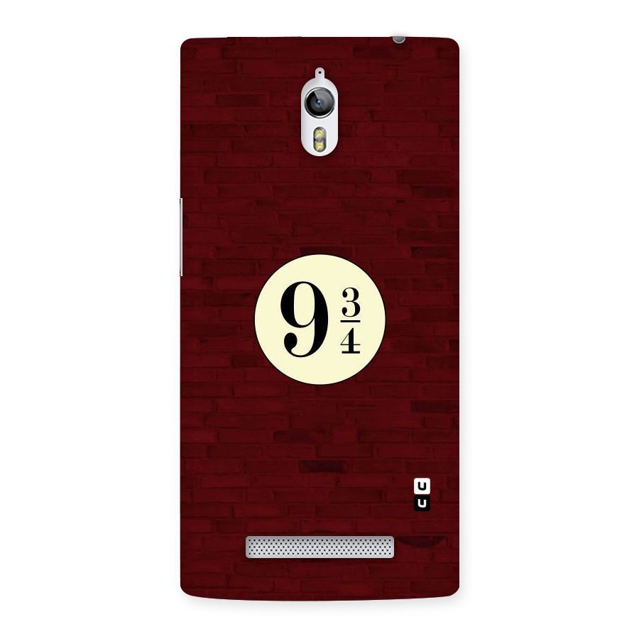 Red Wall Express Back Case for Oppo Find 7