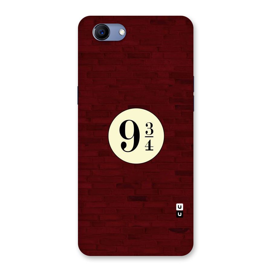 Red Wall Express Back Case for Oppo Realme 1
