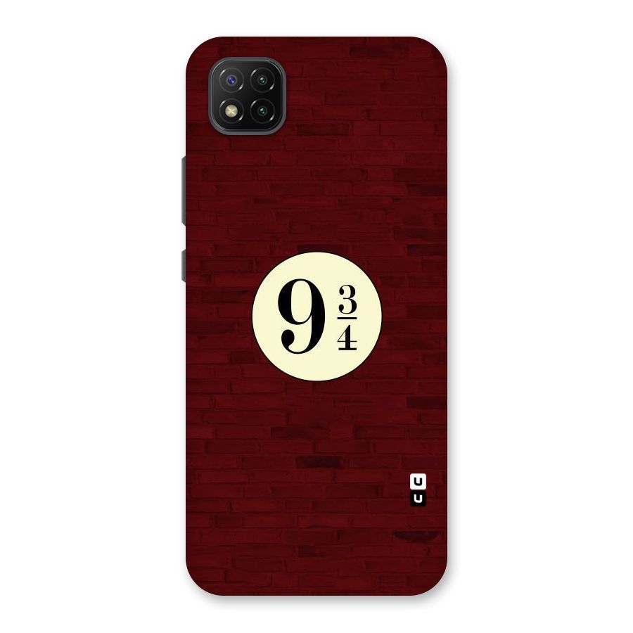 Red Wall Express Back Case for Poco C3