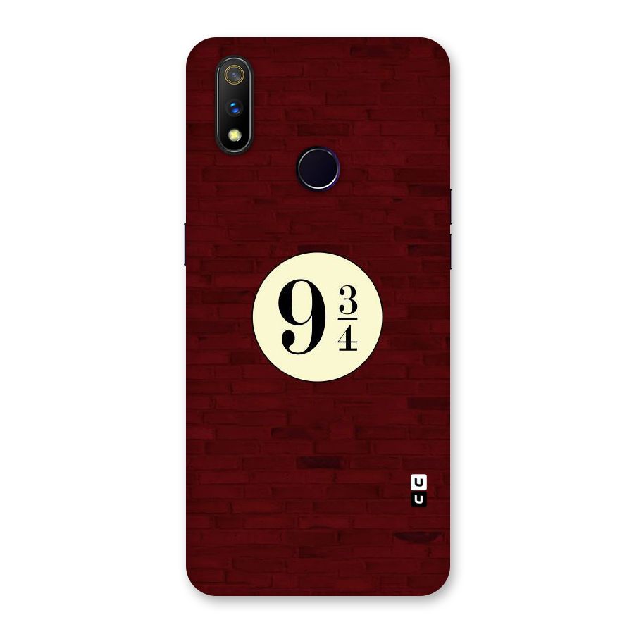 Red Wall Express Back Case for Realme 3 Pro