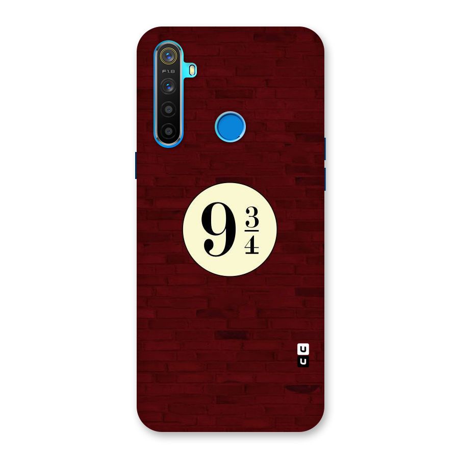 Red Wall Express Back Case for Realme 5s