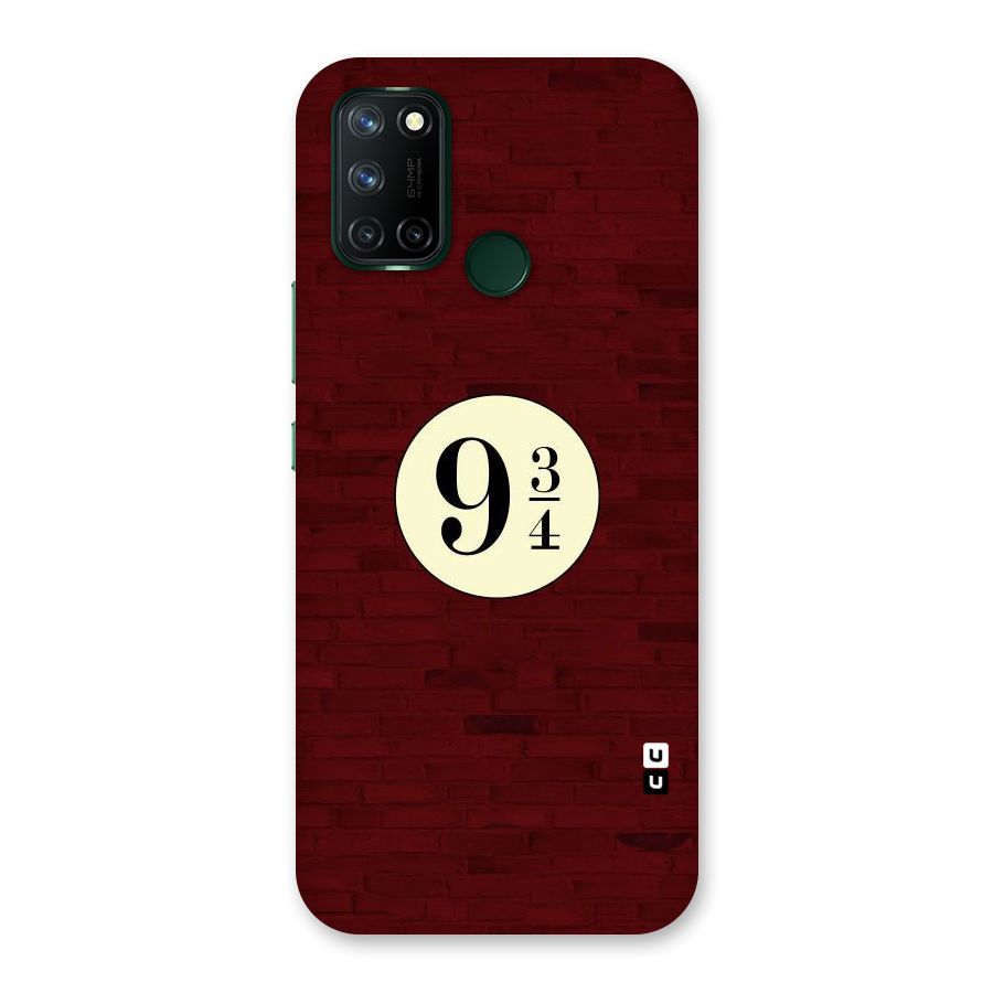 Red Wall Express Back Case for Realme 7i