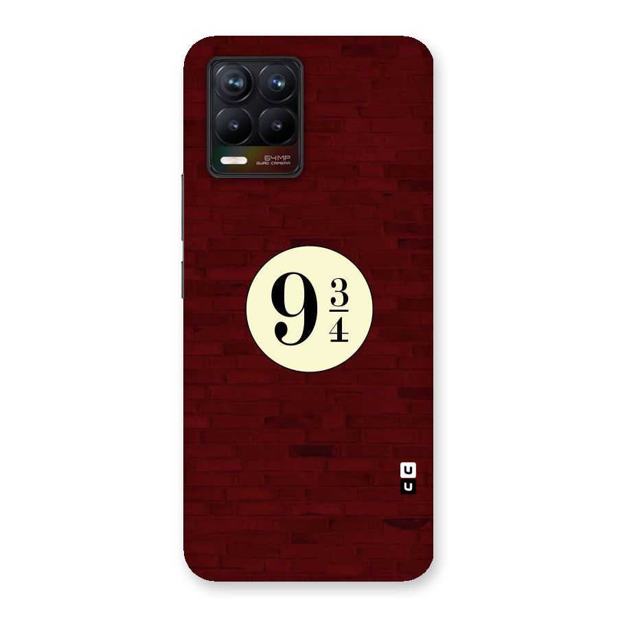 Red Wall Express Back Case for Realme 8