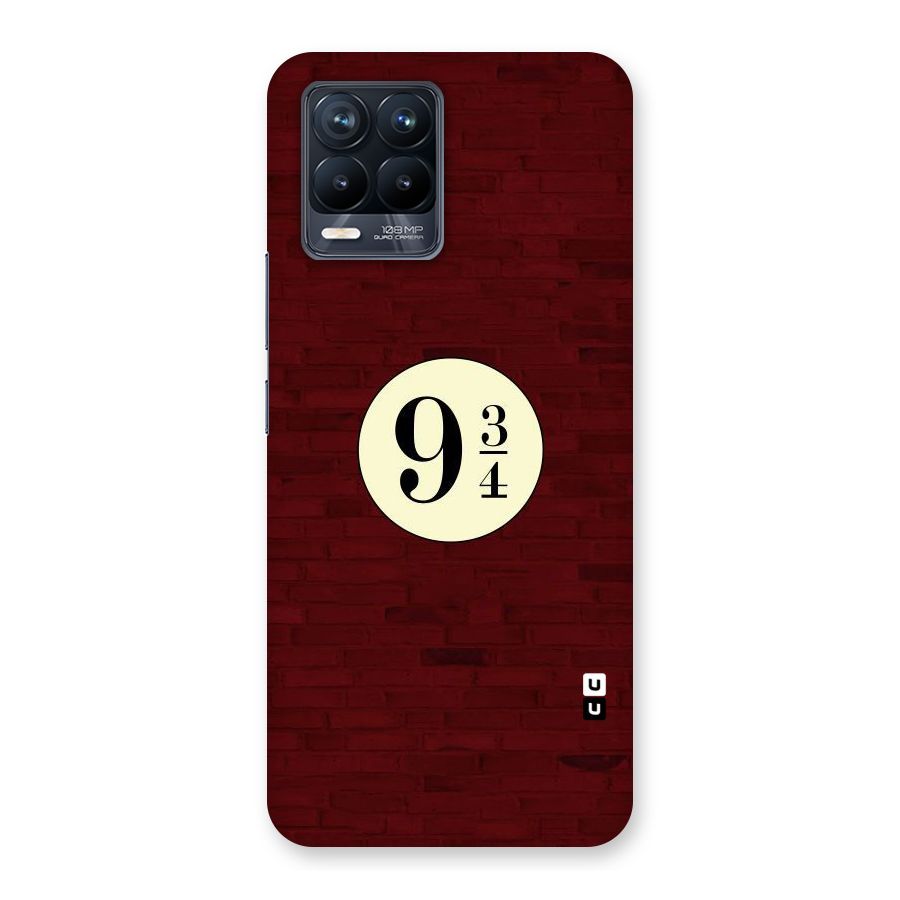 Red Wall Express Back Case for Realme 8 Pro