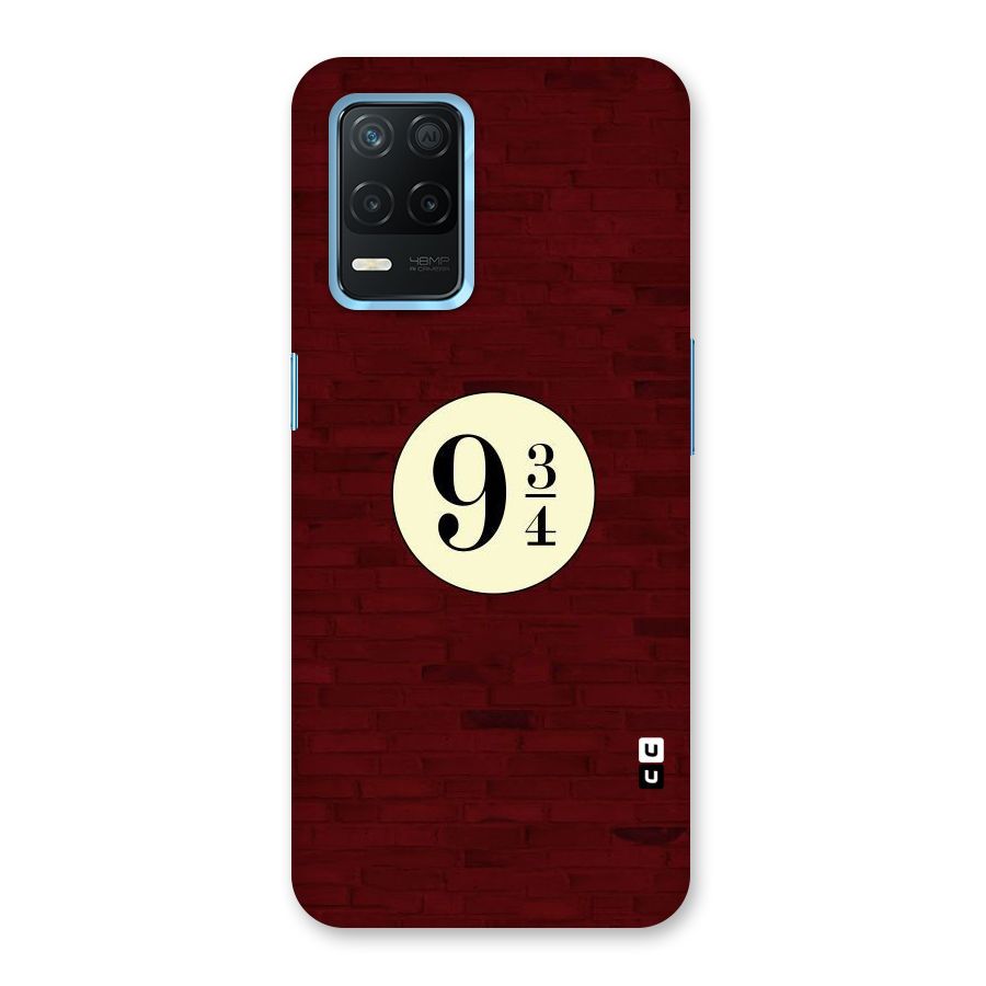 Red Wall Express Back Case for Realme 8s 5G
