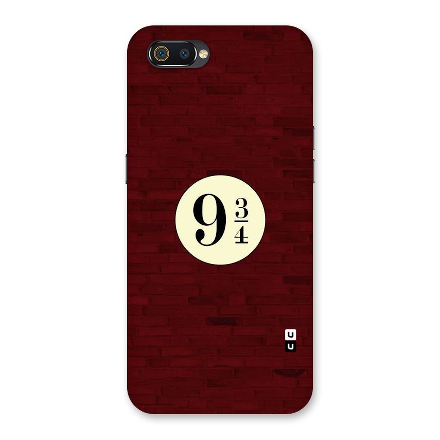 Red Wall Express Back Case for Realme C2